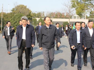 江苏副省长马秋林赴太阳成集团tyc4633工业园考察调研